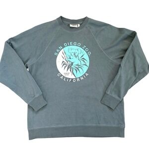 TECHSTYLES San Diego Zoo Koala Graphic Crewneck Sweatshirt Women's Medium